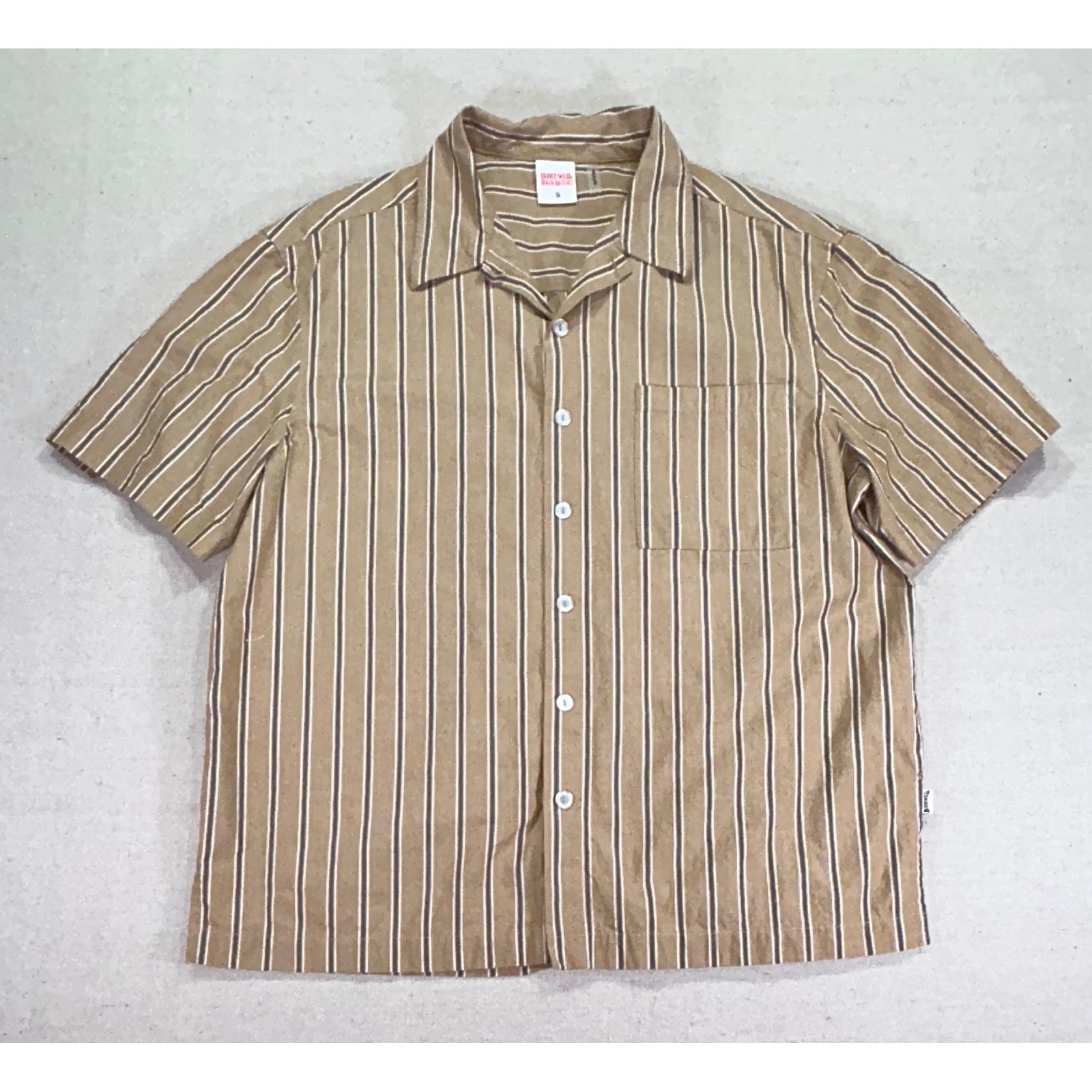 Birdwell Beach Britches Men's Small Button Shirt Short Sleeve